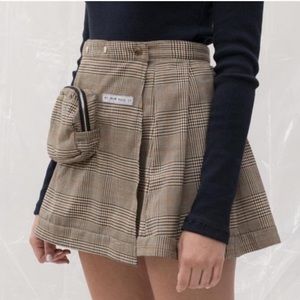 MY MUM MADE IT Plaid Pencil Case Skirt